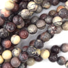 Natural Porcelain Jasper Round Beads Gemstone 15.5