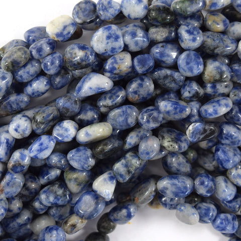 Natural White Blue Sodalite Round Beads Gemstone 15"Strand 4mm 6mm 8mm 10mm 12mm