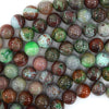 Natural Blood Jasper Round Beads Gemstone 15