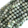 Natural Burma Jadeite Jade Round Beads 15.5