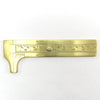 Jewelers brass caliper sliding gauge for bead 80mm