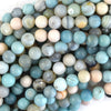 Light Green Agate Round Beads Gemstone 14.5