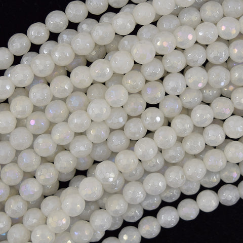 Natural Green African Jade Round Beads Gemstone 15.5" S4 4mm 6mm 8mm 10mm 12mm