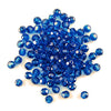 12 4mm Swarovski crystal round 5000 Capri blue