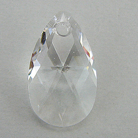 16mm Swarovski crystal teardrop pendant 6106 L topaz
