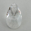 16mm Swarovski crystal teardrop pendant 6106 crystal clear