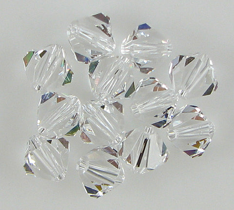 12 4mm Swarovski crystal round 5000 Siam
