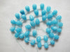 9mm sky blue quartz teardrop beads 16